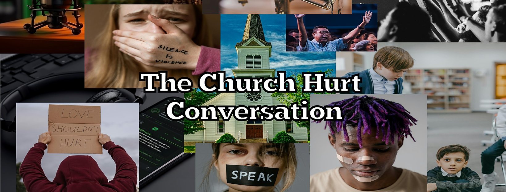 The Church Hurt Conversation podcast banner
